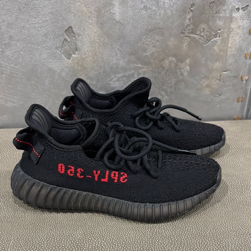 Male Black and Red Sneakers